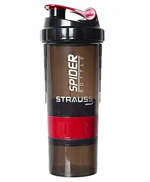 Strauss Spider Shaker Bottle Red - 500 ml