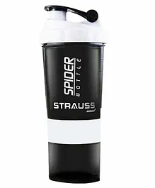 Strauss Spider Shaker Bottle White - 500 ml