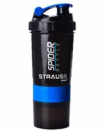 Strauss Spider Shaker Bottle Blue - 500 ml