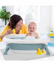 Baby Moo Foldable Bath Tub - Blue