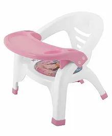 Baby Moo Cushioned Feeding Chair - Pink