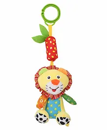 Baby Moo Lion Yellow Hanging Musical Toy - Yellow
