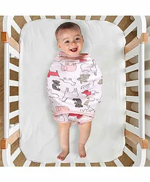 Baby Moo Nature Lover Swaddle - Pink