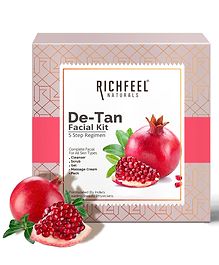 Richfeel Naturals De-Tan Facial Kit - 30 gm