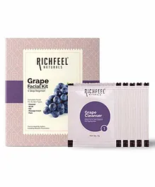 Richfeel Naturals Grape Facial Kit - 30 gm