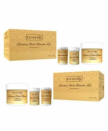 Richfeel Luxury Gold Bleach Kit Pack of 2 - 28 gm each