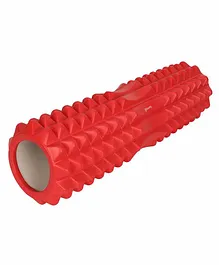 Strauss Grid Foam Roller 33 cm - Red