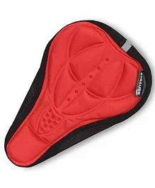 Strauss Bicycle Sponge Seat Cover - Red Black
