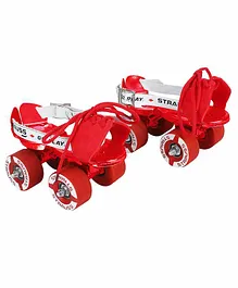Strauss Baby Tenacity Roller Skates - Red