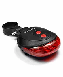 Strauss Bicycle Flash Tail Light with Laser - Black