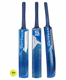 Strauss PW-100  Willow Cricket Bat - Blue