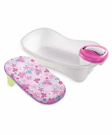 Summer Infant Lil Luxuries Baby Bath Tub With Bather - Pink
