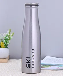 SKI Plastoware Insulated Steel Bottle Silver - 500 ml