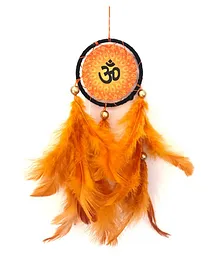 Rooh Dream Catcher Surya Om Canvas - Orange 