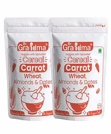 ByGrandma Carrot and Almonds Baby Food Pack of 2 - 280 gm Each 