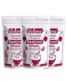 ByGrandma Beetrrot Baby Food Pack of 3 - 280 gm Each 