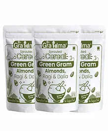 ByGrandma Green Gram & Dalia Baby Food Pack of 3 - 280 gm Each 
