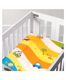 Baby Moo Cruising In My Car Water Resistant Bed Protector  - Multicolor
