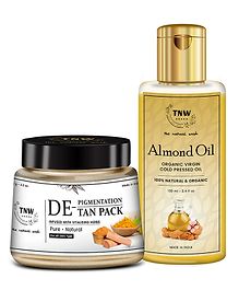 TNW The Natural Wash Hair Oil with Detan - 100 ml, 120 ml