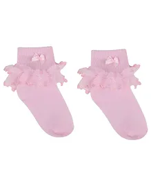NEXT2SKIN Frill Socks - Pink