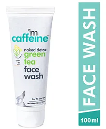 mcaffeine Naked Detox Dirt Removal Green Tea Face Wash - 100 ml