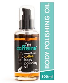 mCaffeine Naked & Raw Coffee Body Polishing Oil - 100 ml