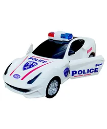 VGRASSP Battery Operated Police Car Toy - Colour & Design May Vary