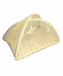 Enfance Play Gym With Mosquito Net Animal Print - Yellow