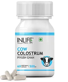 Inlife Cow Colostrum Supplement - 60 Capsules
