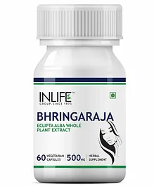 Inlife Bhringraj Extract Supplement - 60 Capsules