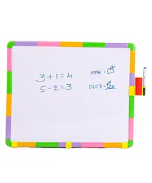 Ratnas Dream Magic Writing Board with Marker & Duster - White 