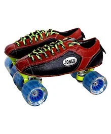JJ Jonex Fix Body Quad Skates with Bag Shoe Size 1 - Multicolour