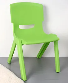 Babyhug Kids Plastic School Study Chair - Green