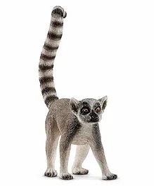 Schleich Ring Tailed Lemur Figure Toy - Length 7 cm