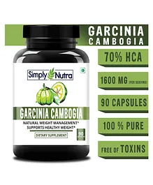 Simply Nutra Pure Garcinia Cambogia - 60 Capsules
