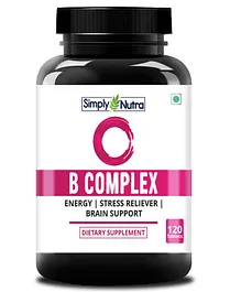 Simply Nutra Vitamin B Complex - 120 Tablets