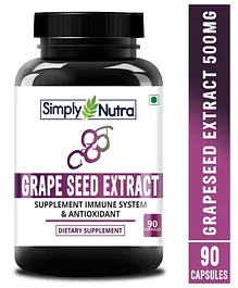 Simply Nutra Grapeseed Extract - 90 Tablets