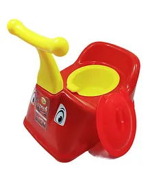 FunBlast Baby Potty Seat with Removable Lid - Red