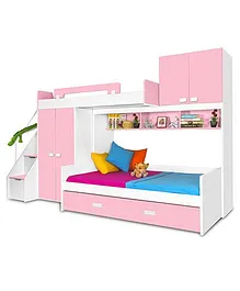 Alex Daisy Play Bunk Bed -  Pink