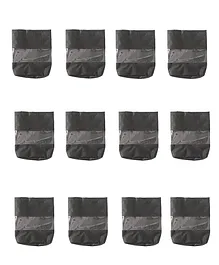 My Gift Booth Travel Shoe Bag Pack of 12 - Black