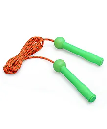 Negi Skipping Rope Green And Red - Length 286 cm (Color May Vary)