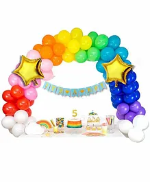 CherishX Happy Birthday Kit Multicolor - Pack Of 49