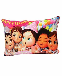 Hello Toys Happy Birthday Pillow - Multicolour