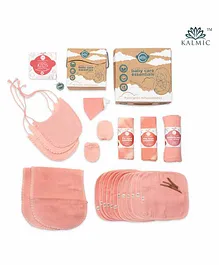 Kalmic Baby Care Manjishta Essential Gift Hamper Pack of 23 - Pink