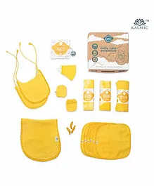 Kalmic Baby Care Turmeric Essential Gift Hamper Pack of 15 - Yellow