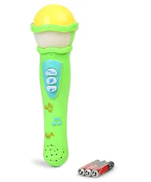 Dr. Toy Musical Microphone - Yellow Green