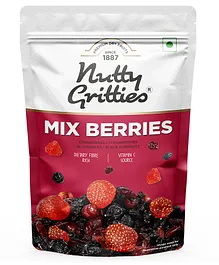 Nutty Gritties Mix Berries Snacks - 200 gm