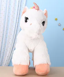 Mirada Floppy Unicorn Soft Toy - Height 52 cm