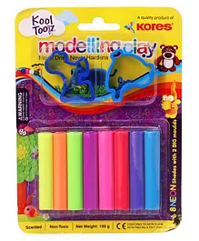 Kores Kool Clay Blister Packing - Multicolor