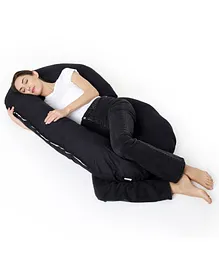 Momsyard Full Body Pregnancy Pillow - Black